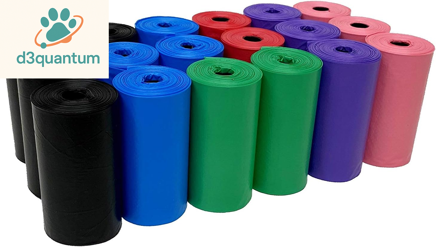 Five Star Pet 9" x 14.25" USA-Made Easy Open Dog Waste Bags - 18 Refill Rolls, 270 Bags Total