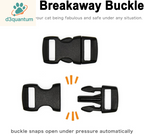 Sushi-Themed Breakaway Safety Collar and Bowtie Set for Kittens - Ideal for Weddings and Birthdays