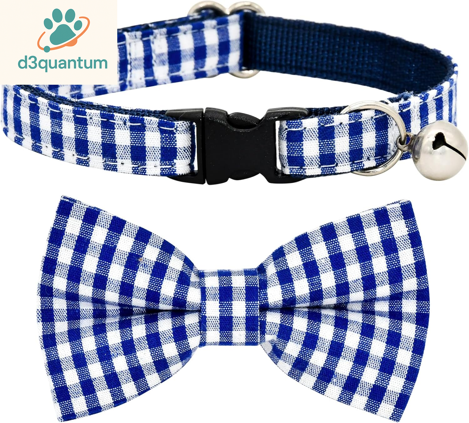 Sushi-Themed Breakaway Safety Collar and Bowtie Set for Kittens - Ideal for Weddings and Birthdays