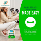 Minties Dental Chews for Small Dogs, 40 Count - Veterinarian-Recommended Mint-Flavored Treats for Dogs Weighing 5-24 lbs, Promotes Oral Hygiene by Reducing Plaque, Tartar, and Bad Breath