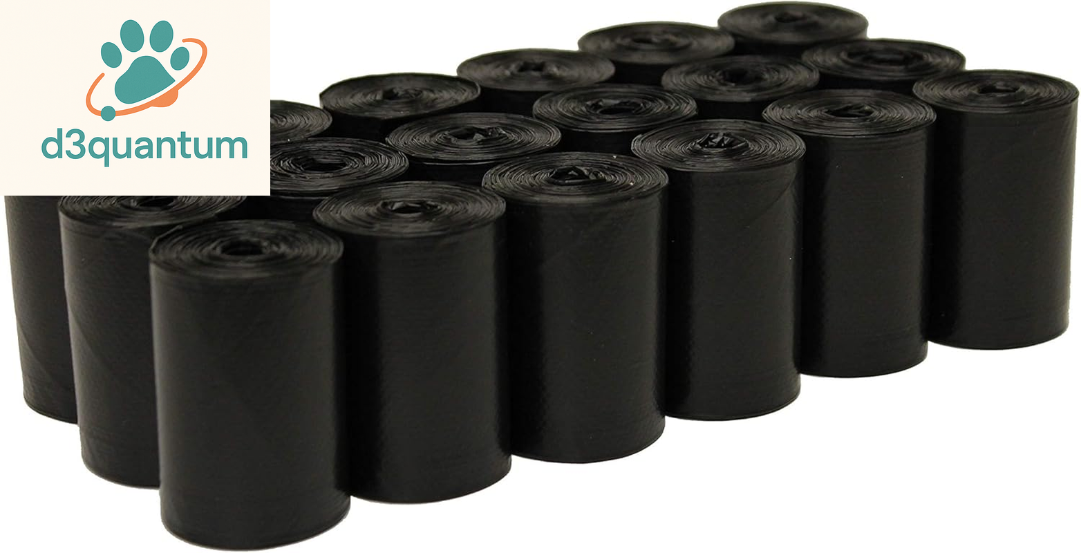 Five Star Pet 9" x 14.25" USA-Made Easy Open Dog Waste Bags - 18 Refill Rolls, 270 Bags Total
