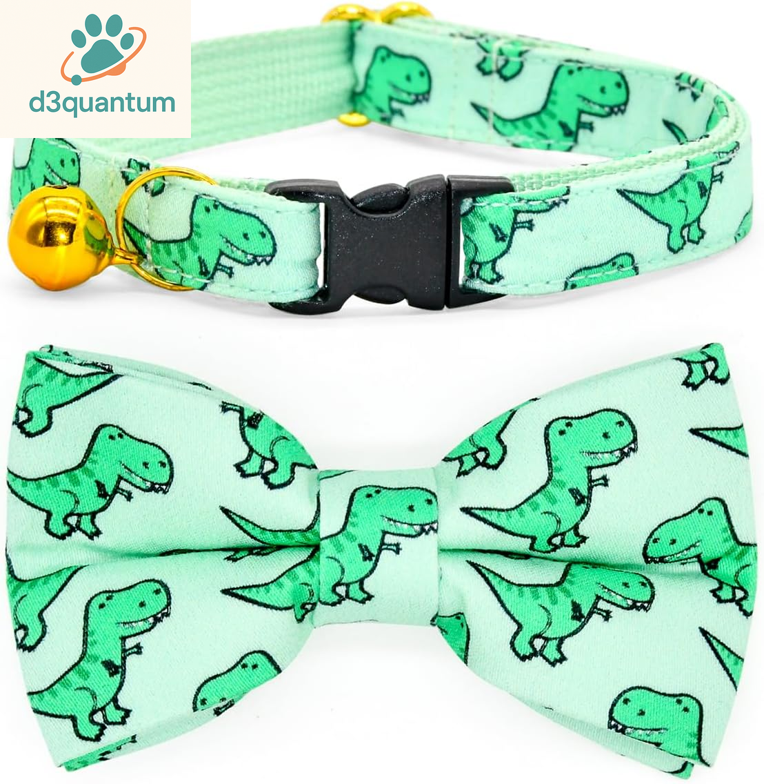 Sushi-Themed Breakaway Safety Collar and Bowtie Set for Kittens - Ideal for Weddings and Birthdays