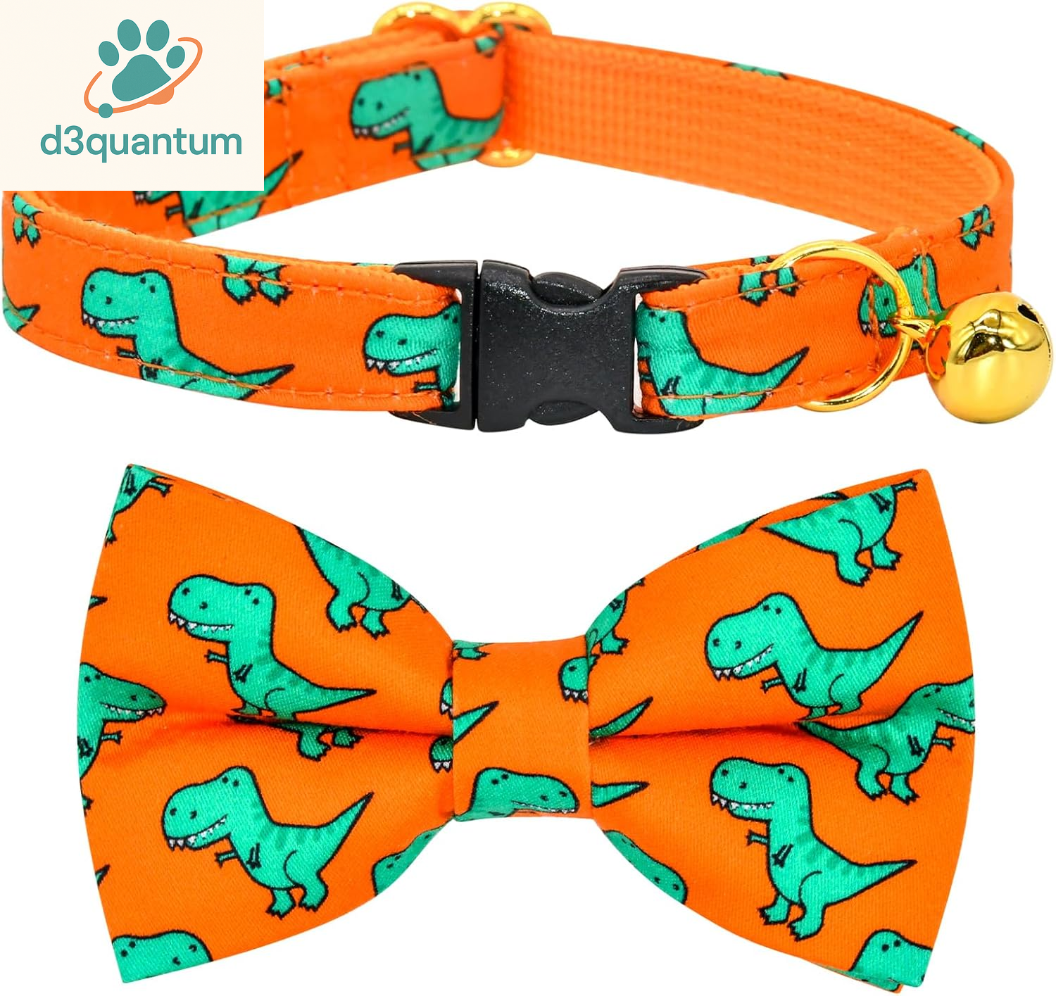 Sushi-Themed Breakaway Safety Collar and Bowtie Set for Kittens - Ideal for Weddings and Birthdays
