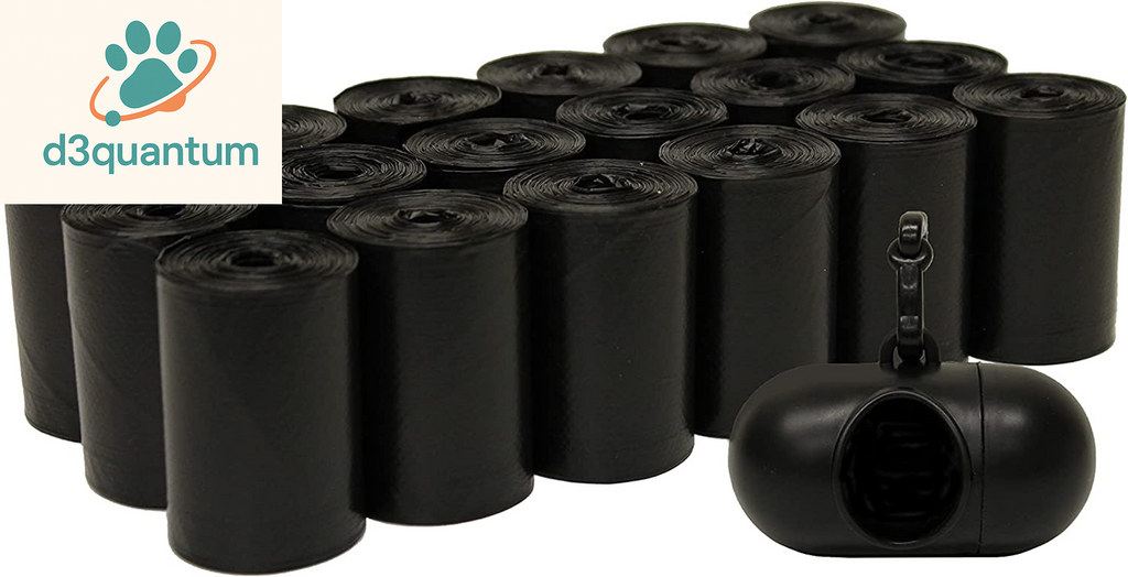Five Star Pet 9" x 14.25" USA-Made Easy Open Dog Waste Bags - 18 Refill Rolls, 270 Bags Total